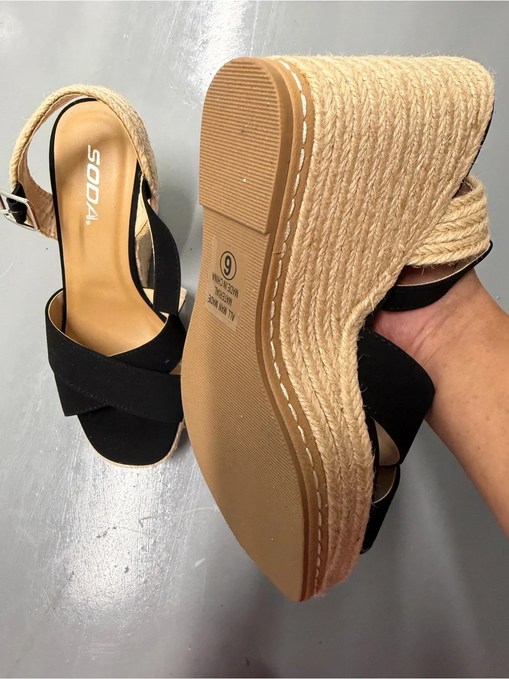 Soda women wedge
